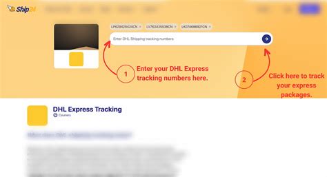 Tracciamento DHL Express .